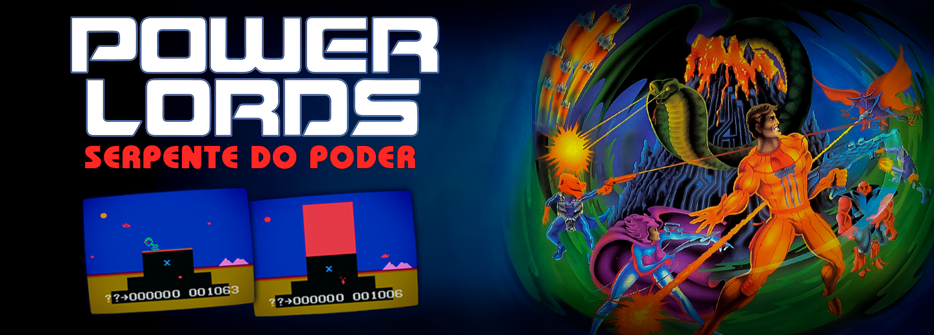 Jogo Serpente do Poder - Odyssey² Philips - MeuGameUsado